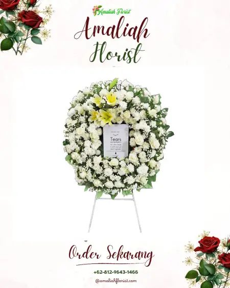 Krans Bunga Duka Medanglayang